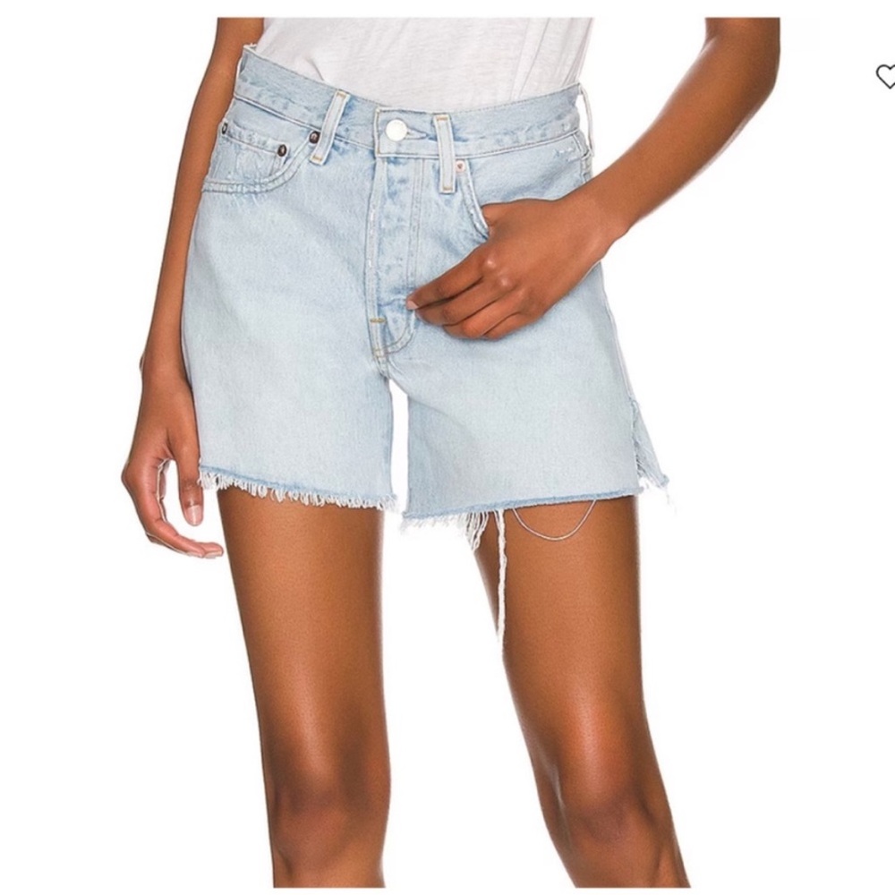 AGOLDE Parker Long Short in Jinx, Size 29